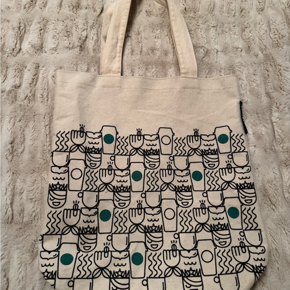 Starbucks Canvas Tote Bag - Picture 8 of 9